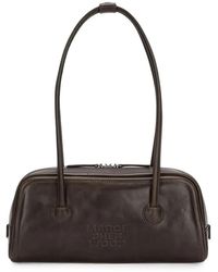 Marge Sherwood - Logo-Embossed Leather Shoulder Bag - Lyst