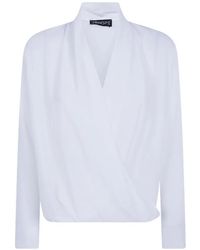DR. HOPE - Wrap-Style Long-Sleeve Top - Lyst