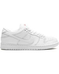 Nike - Sb Dunk Low Pro "Triple" Sneakers - Lyst
