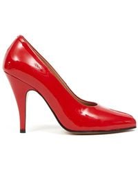 Maison Margiela - Tabi Patent Leather Pumps - Lyst