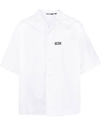 Gcds - Camisa bowling con logo estampado - Lyst