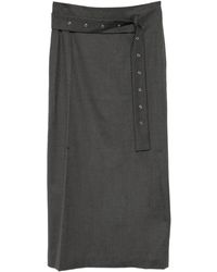Low Classic - Falda con cinturón - Lyst