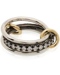 Spinelli Kilcollin - Petunia Stacked Diamond Ring - Lyst