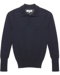 Studio Nicholson - Maglione Con Colletto Polo - Lyst