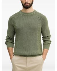 Benetton - Pull Côtelé À Manches Raglan - Lyst