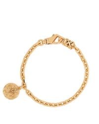 Emanuele Bicocchi - Coin-Pendant Chain-Link Bracelet - Lyst