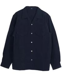 TAIGA TAKAHASHI - Lot.101 Open-Collar Shirt - Lyst