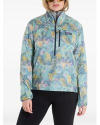 Patagonia - Sweat À Col Zippé Et Imprimé Abstrait - Lyst