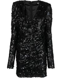 ROTATE BIRGER CHRISTENSEN - MINI Kleid mit Paillettendrehung drehen - Lyst