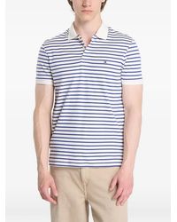 Tommy Hilfiger - Striped-Knit Polo Shirt - Lyst