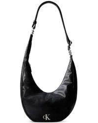 Calvin Klein - Logo-Detail Shoulder Bag - Lyst