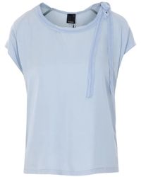 Pinko - Bertha Tie-Detail Blouse - Lyst