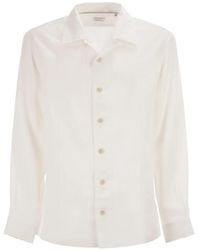 Brunello Cucinelli - Pure Linen Shirt - Lyst