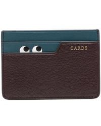 Anya Hindmarch - Peeping-Eyes Leather Cardholder - Lyst
