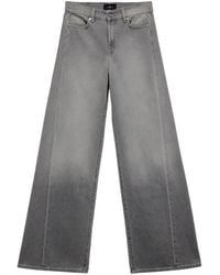 7 For All Mankind - Tailorless Lotta Faded Wide-Leg Jeans - Lyst