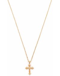 Emanuele Bicocchi - Fleury Cross Pendant Necklace - Lyst