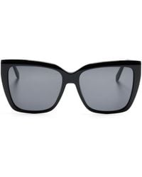 Ferragamo - Gafas de sol con montura oversize - Lyst