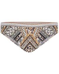 CAMILLA - Mosaic Muse-Print Swimming Trunks - Lyst