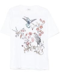 Etro - Cotton Polyester T-Shirt Soho - Lyst