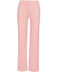 Oscar de la Renta - Straight-leg Trousers - Lyst