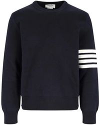 Thom Browne - Trui Met Milaan Streepdetail - Lyst