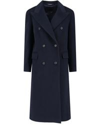 Tagliatore - Cappotto Midi Doppiopetto "Jole" - Lyst