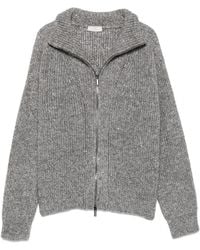 Peserico - Cardigan Côtelé À Sequins - Lyst