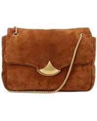 Sessun - Large Puffy Chain-Link Shoulder Bag - Lyst