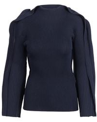 Issey Miyake - Prance Ribbed-Knit Ruffled Sweater - Lyst