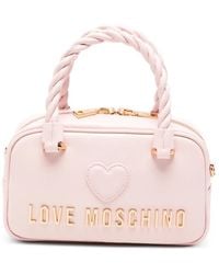Love Moschino - Sac À Main À Patch Cœur - Lyst