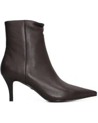 Lola Cruz - Pointed-Toe Ankle Boots - Lyst