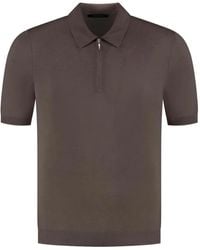 Gran Sasso - Poloshirt Met Korte Mouwen - Lyst
