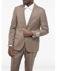 Corneliani - Single-Breasted Flap-Pocket Suit - Lyst