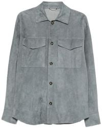 Lardini - Buttoned Pocket Shirt - Lyst
