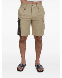 Dolce & Gabbana - Panelled Logo-Print Cargo Shorts - Lyst