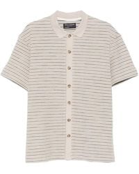 Marc O' Polo - Striped Button-Through Shirt - Lyst