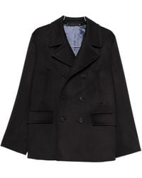 Paul Smith - Wool Double-Breasted Blazer - Lyst