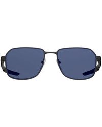 Prada - Linea Rossa Square-frame Sunglasses - Lyst