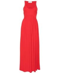 Sportmax - Panino Scoop-Neck Maxi Dress - Lyst