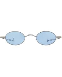 Eyepetizer - Dickey L.E. Oval-Frame Sunglasses - Lyst