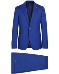 Luigi Bianchi - Single-Breasted Notch-Lapel Suit - Lyst