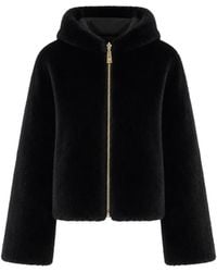 Liu Jo - Reversible Teddy Jacket - Lyst