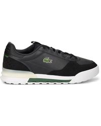 Lacoste - Slam Break Logo-Patch Panelled Sneakers - Lyst