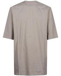 Rick Owens - Jumbo Short-Sleeve Cotton T-Shirt - Lyst
