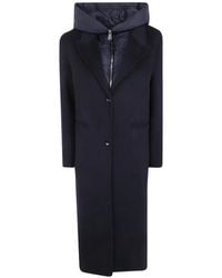 Seventy - Hooded Single-Breasted Coat - Lyst