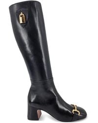 Madison Maison - Above-Knee Leather Boots - Lyst
