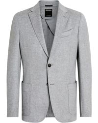 ZEGNA - Oasi カシミア シングルジャケット - Lyst
