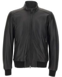 Barba Napoli - Dakota Leather Jacket - Lyst