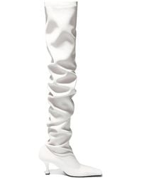 Proenza Schouler - Trap Over-The-Knee Leather Boots - Lyst