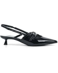 KARL LAGERFELD - Pasha Buckle Strap Pumps - Lyst